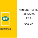 MTN Night Plan - 25 Naira for 500MB (How to Activate) In 2020