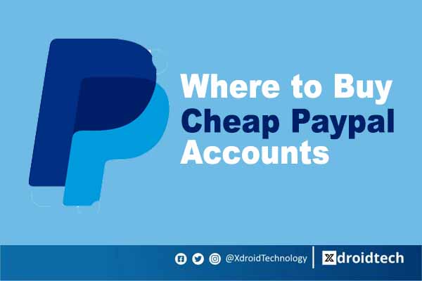 Where to buy Cheap PayPal Account