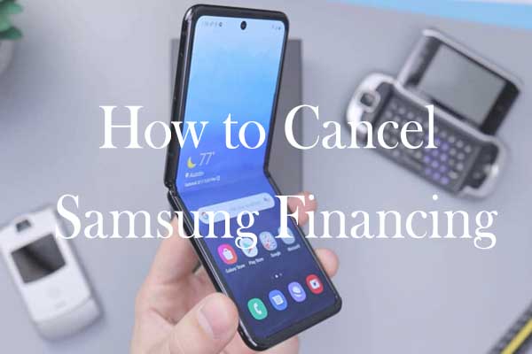 Cancel samsung financing