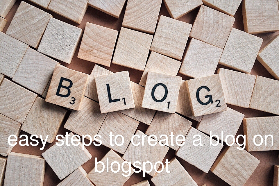 create blog on blogspot